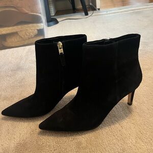 Sam Edelman Suede Black Boot - size 8